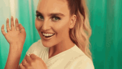 Perrie Pony Tail In Little Mix Holiday MV GIF