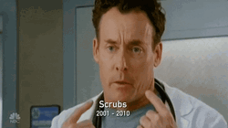 Perry Cox Nepotism Reaction GIF