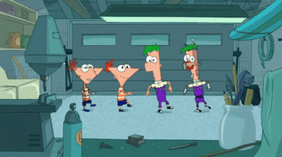 Perry The Platypus And Friends In Garage GIF