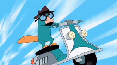 Perry the Platypus Riding Scooter