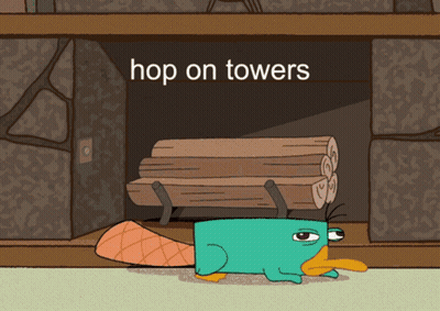 Perry The Platypus Wearing Brown Hat GIF