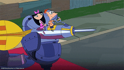 Perry The Platypus With Phineas And Ferb GIF
