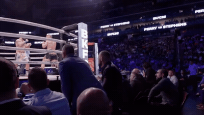 Perry Vs Stephens Boxing Match GIF