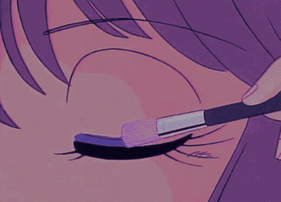 Person Applying Mascara To Eye GIF