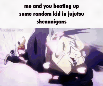 Person Beating Up Kid In Jujutsu Shenanigans GIF