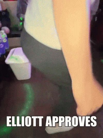 Person Butt With Elliott Approves GIF