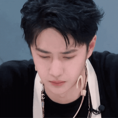 Person Close Up With Microphone GIF