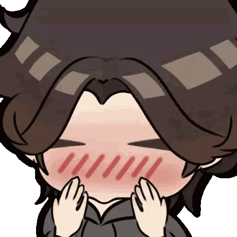 Person Covering Face Sticker