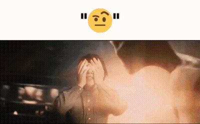 Person Covering Face With Smiley GIF