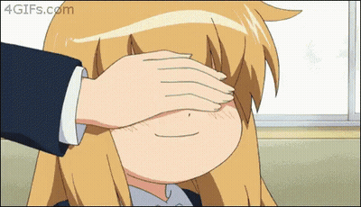 Person Covering Girl's Eyes 4GIFs GIF