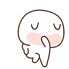 Person Covering Mouth With Finger Sticker