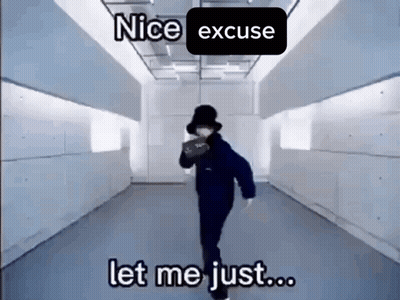 Person Dancing Hallway Nice Excuse Let Me Just GIF