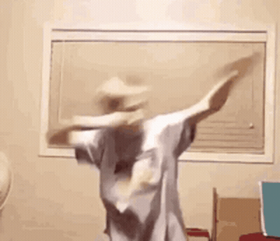 Person Dancing In Room With Boxes GIF