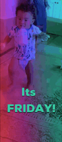 Person Dancing Saying Its Friday GIF