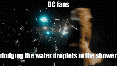 Person Dodging Water Droplets In Shower GIF