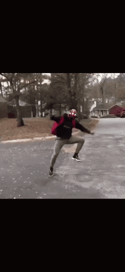 Person Doing Skateboard Trick GIF