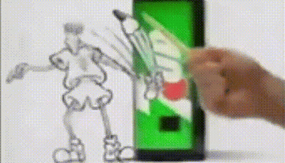 Person Drawing Man With Pencil GIF