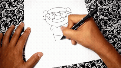Person Drawing Ninja Saying Draw Cute Things GIF