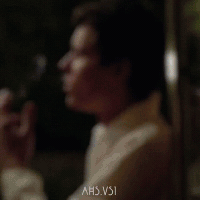 Person Drinking From Glass With Ahs.vsi GIF