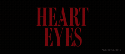 Person Eyes With Red Hearts GIF
