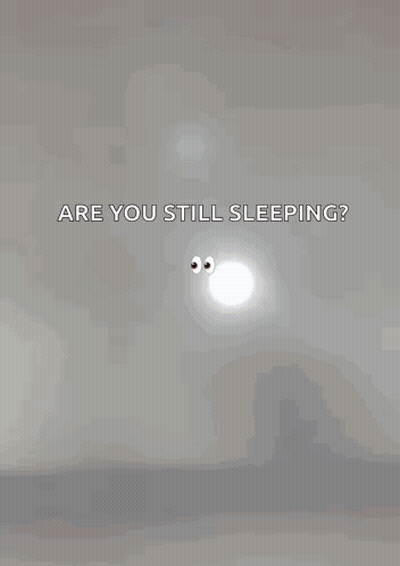 Person Face Are You Still Sleeping GIF