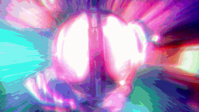 Person Face Purple And Blue GIF