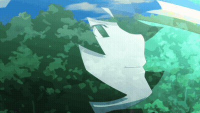 Person Face With Blue Sky Background GIF