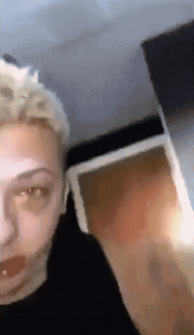 Person Face With Shadow GIF