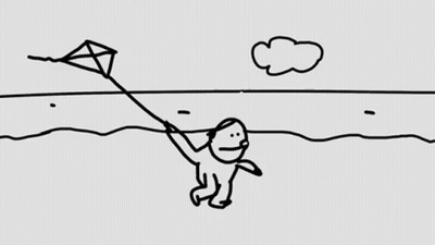 Person Flying Kite