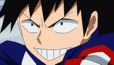 Person Flying With Lightning Bolt Mouth GIF