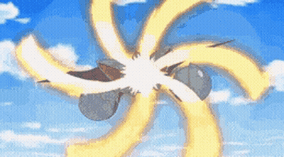 Person Flying With Swirl Of Light GIF