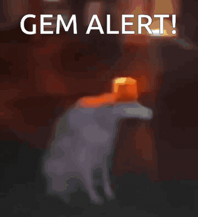 Person Gem Alert GIF