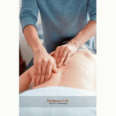 Person Getting Massage From Lily Therapist GIF
