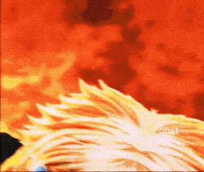 Person Hair With Ghost Written GIF