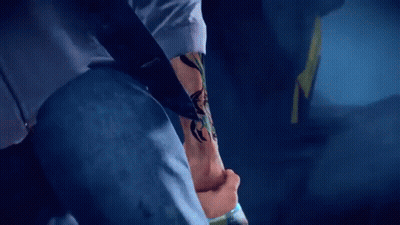 Person Holding Another's Hand In Game GIF