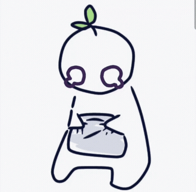 Person Holding Bag With Green Leaf GIF