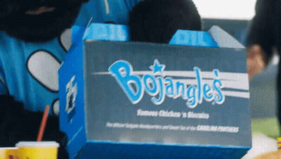 Person Holding Bojangles Chicken Biscuits GIF