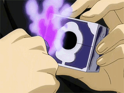 Person Holding Box With Hole In Middle GIF