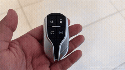 Person Holding Car Key Fob YouTube GIF