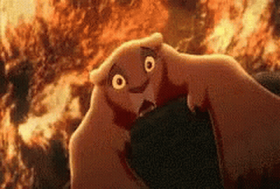 Person Holding Cartoon Character GIF