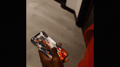 Person Holding Cell Phone Saying Personal GIF