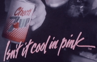 Person Holding Cherry 7Up Can GIF