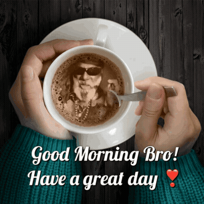 Person Holding Coffee Cup With Man Picture GIF