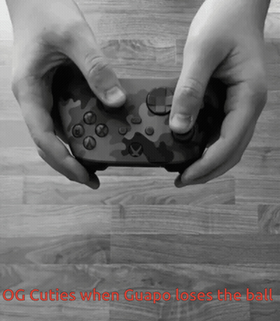 Person Holding Controller Og Cuties Guapo Loses Ball GIF