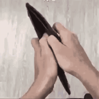 Person Holding Empty Wallet GIF