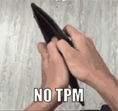 Person Holding Empty Wallet Says No TPM GIF