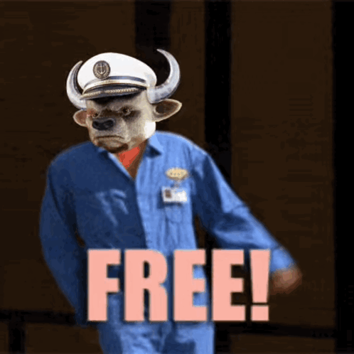 Person Holding Exclusive Free Edu Sign GIF