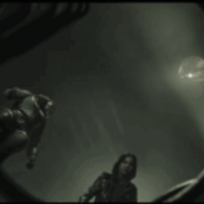 Person Holding Flashlight In Dark Room GIF