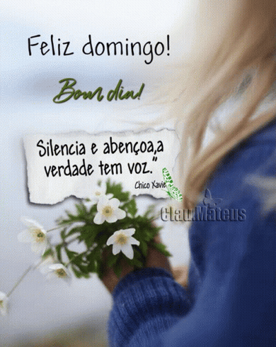 Person Holding Flowers With Chico Kavic Quote GIF