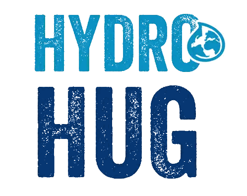 Person Holding Globe Hydro Sticker